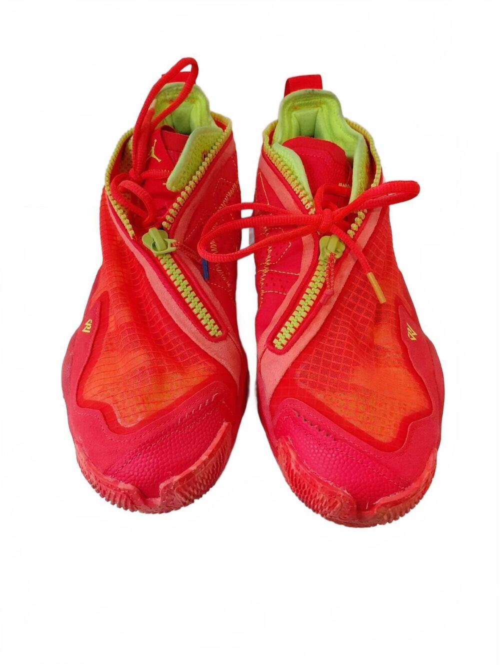 Nike Jordan Why Not Zer0.5 DO7189-600 Men's Size 15 Red Neon Green